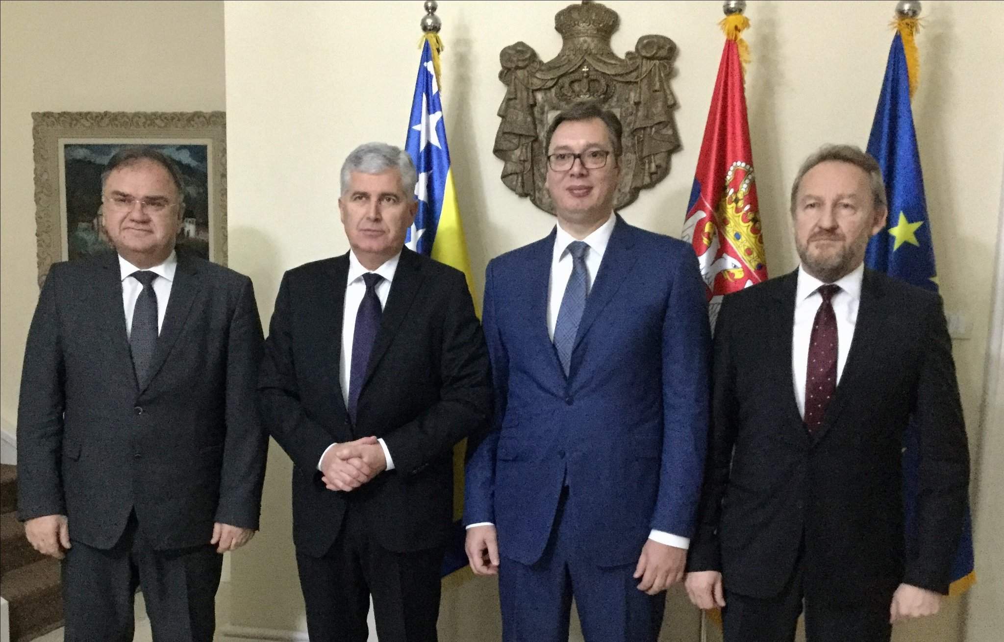 Vučić se oglasio o posjeti Predsjedništva BiH